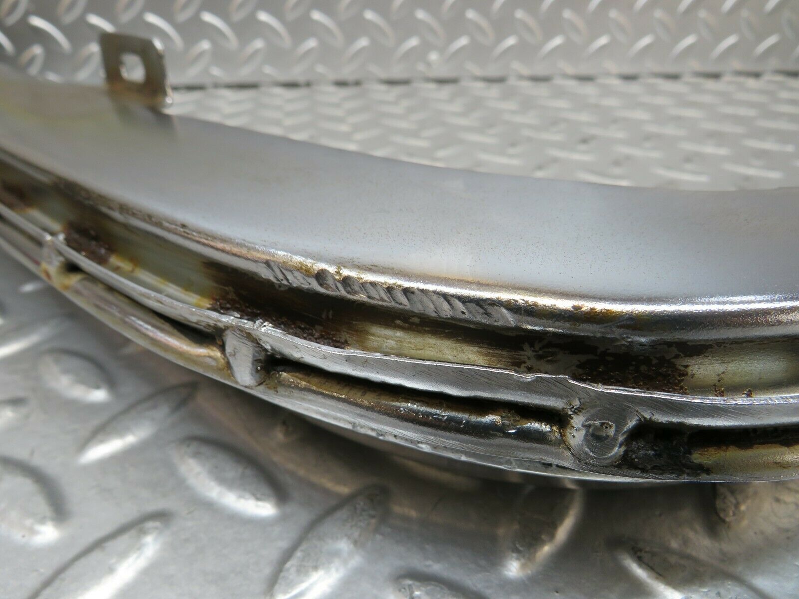 23244 Mercedes-Benz W116 350SE Rear Left Upper Bumper Corner