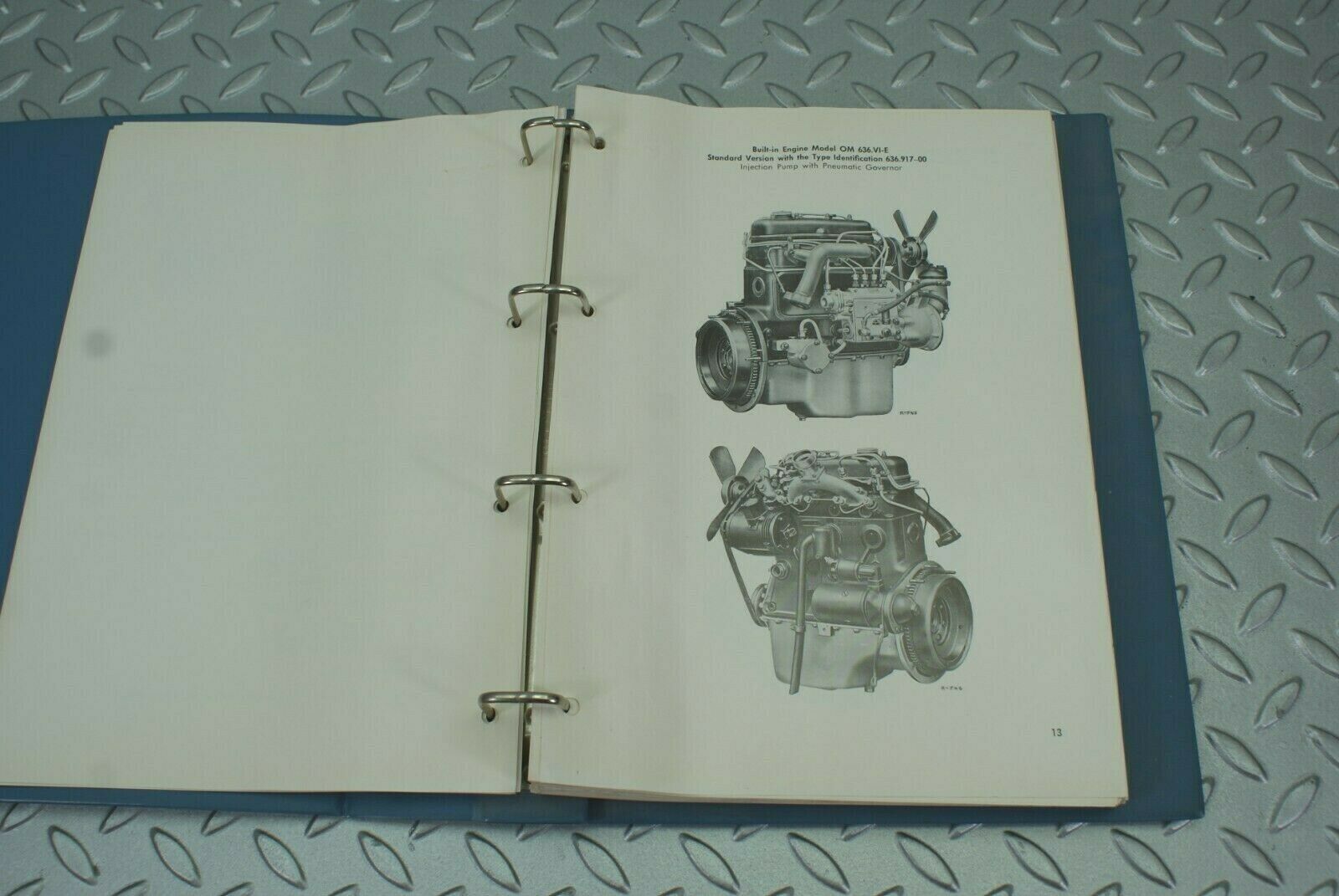 2480 Mercedes-Benz Owner's Service Manual OM636 & OM621 Engine