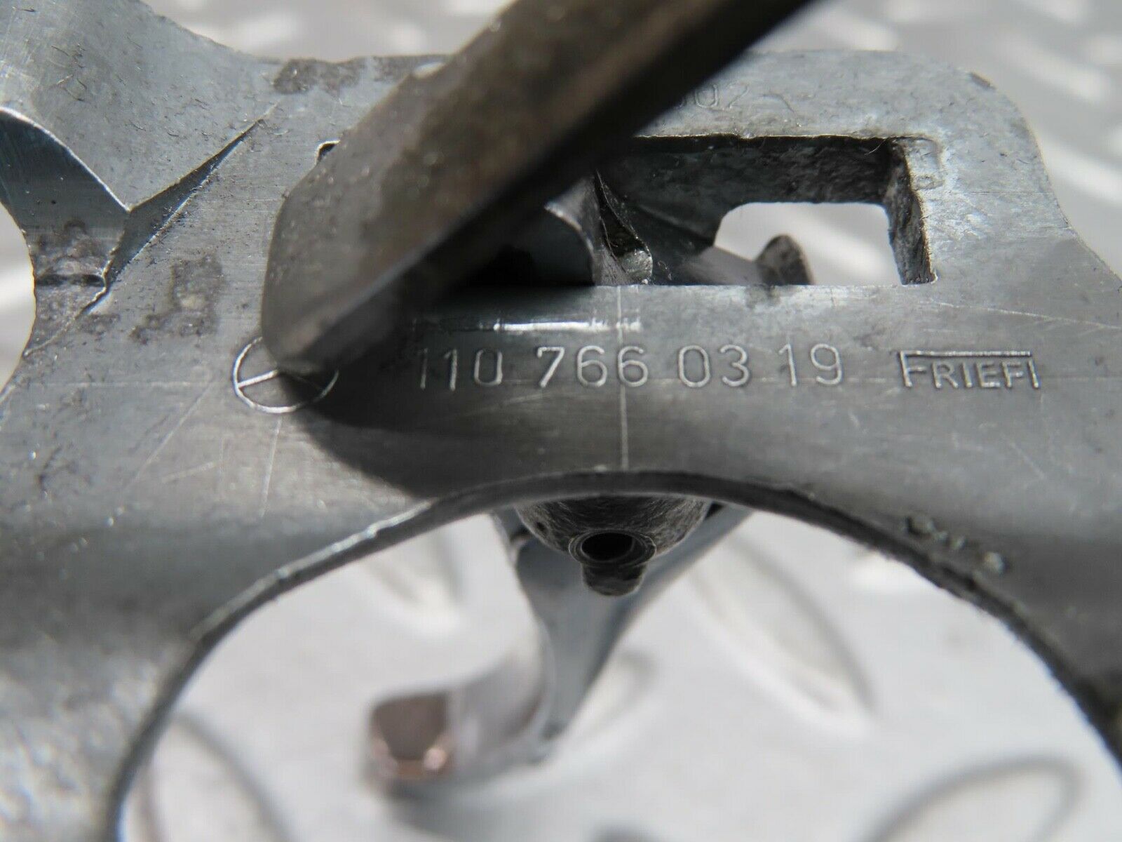 12666 Mercedes-Benz W111 220SE Interior Door Handle Left Side 1107660319