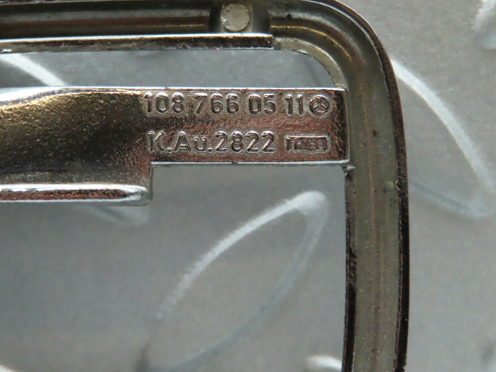 3404 Mercedes-Benz W108 280SE Chrome Frame For Door Opener Right 1087660611