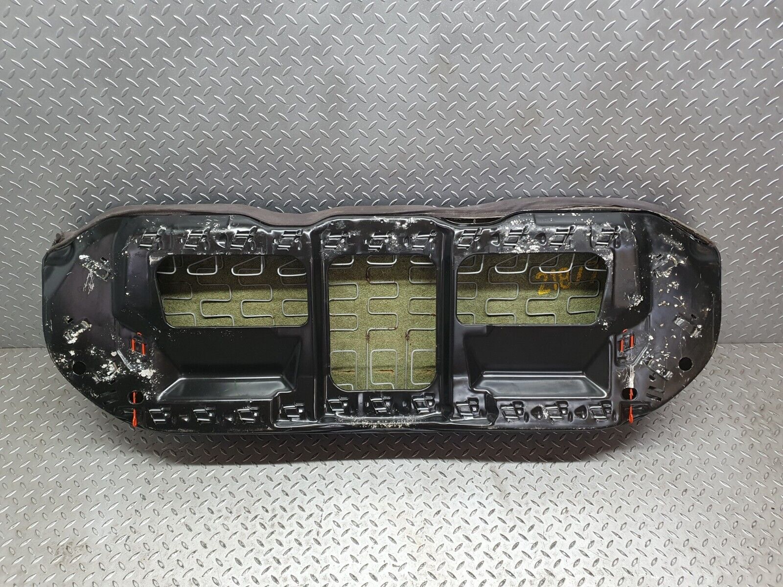 40811 Mercedes-Benz W123 300D Rear Seat Leather Black 1269201616