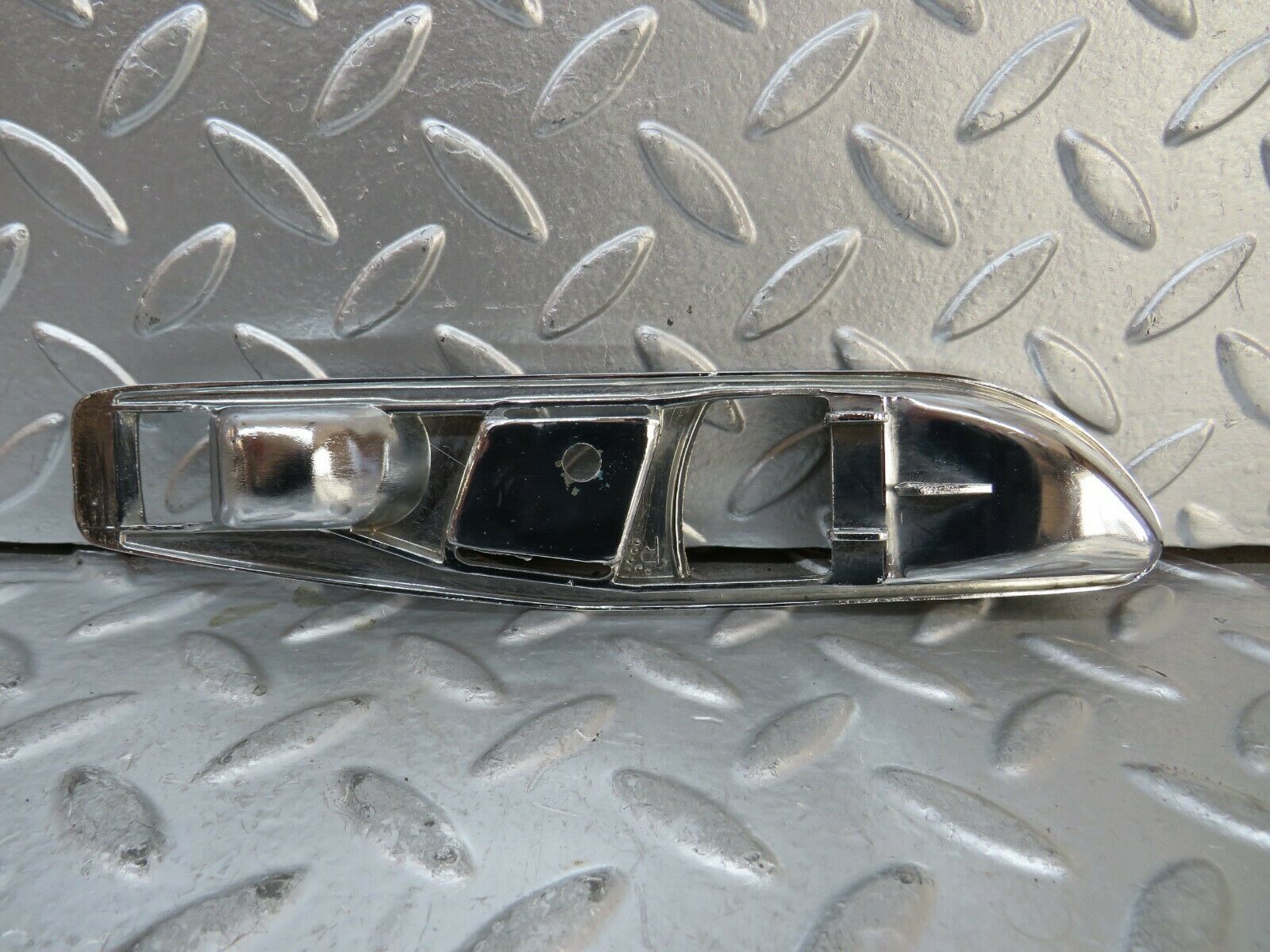 23733 Mercedes-Benz C107 450SL Interior Door Handle Chrome Surround Right Side