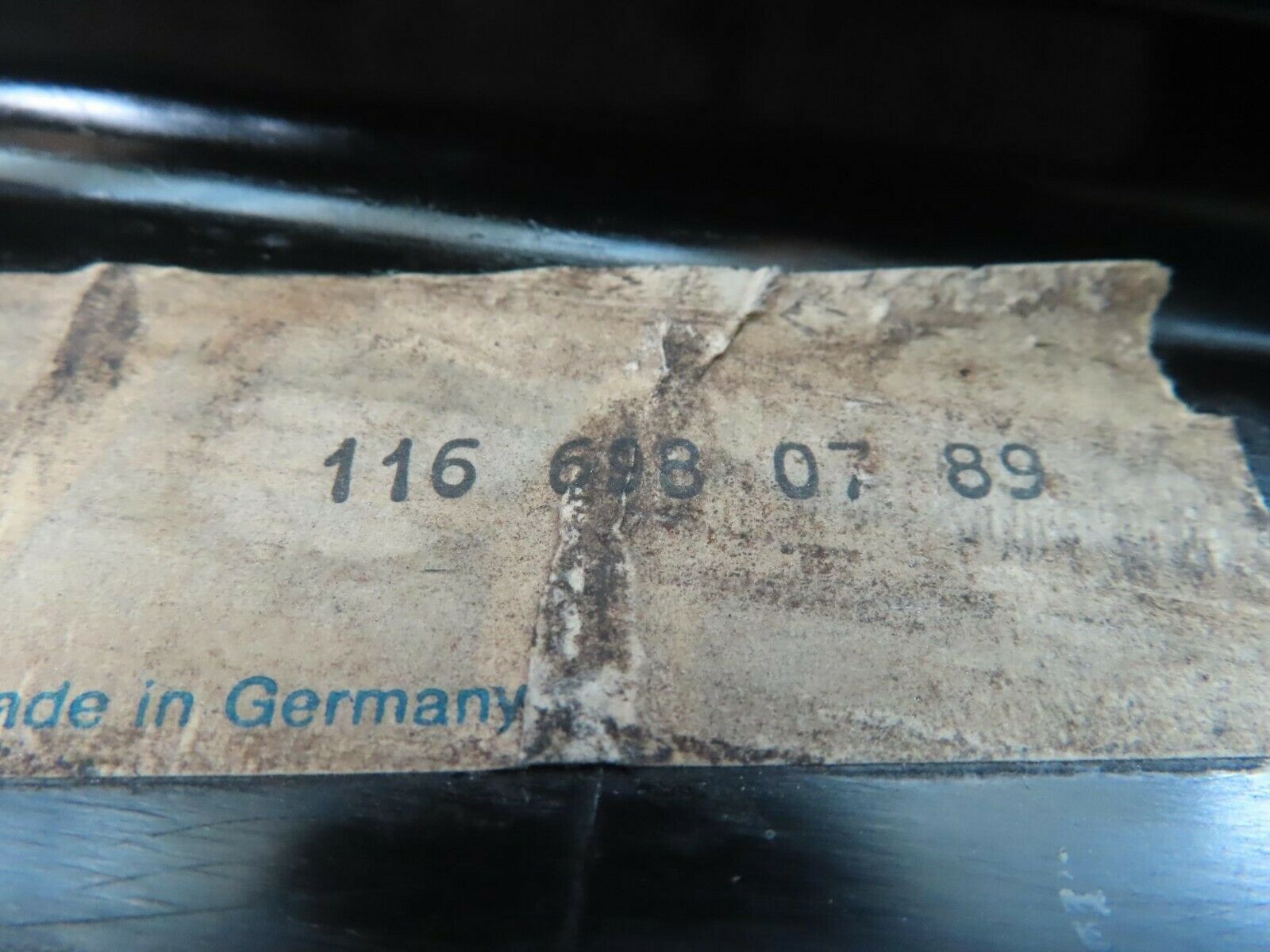 10295 Mercedes-Benz W116 Trunk Cover Trim 1166980789