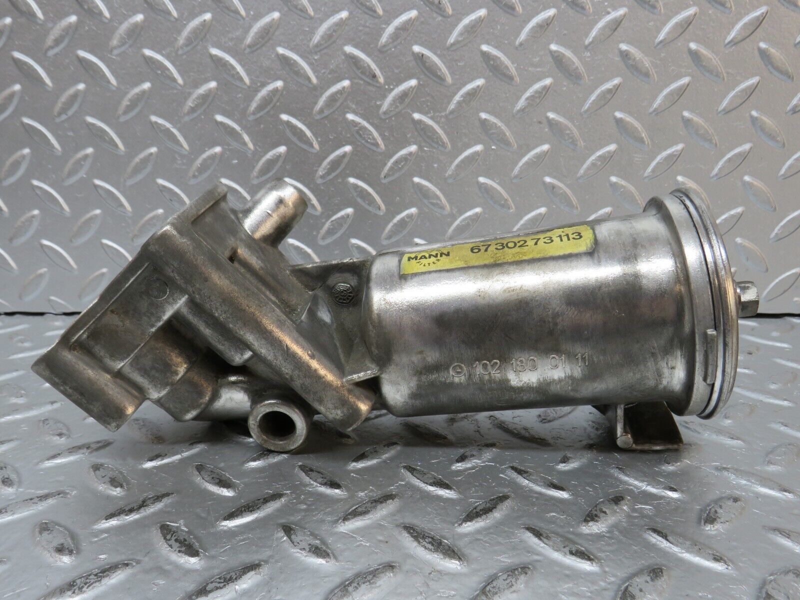 31969 Mercedes-Benz W123 230E Oil Filter Housing 1021800111