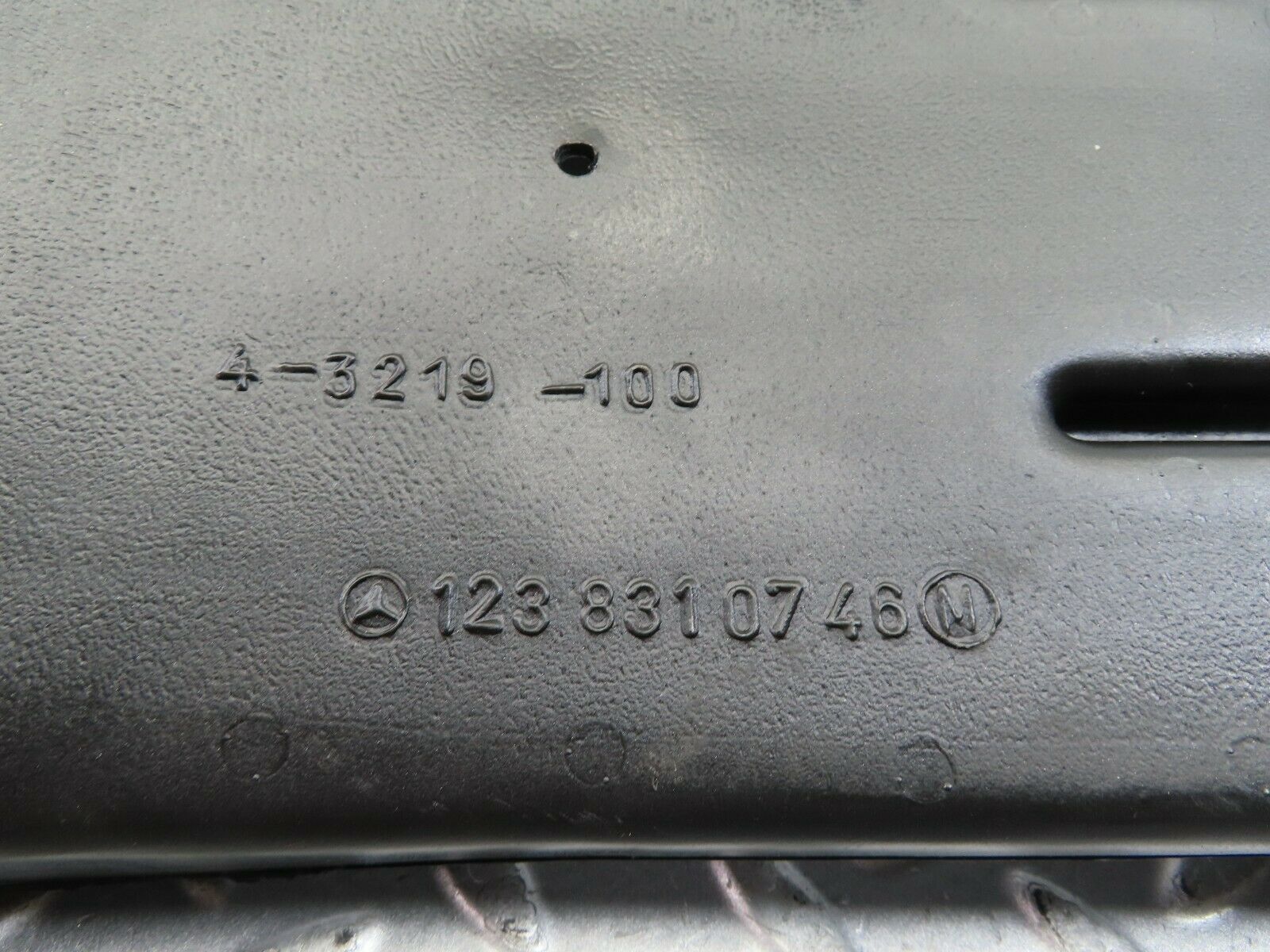 9632 Mercedes-Benz C123 280CE Coupe Heating Air Duct Right Side 1238310746