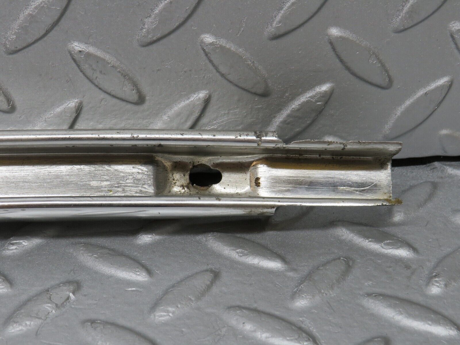 35802 Mercedes-Benz W108 Front Left Door Chrome Window Channel