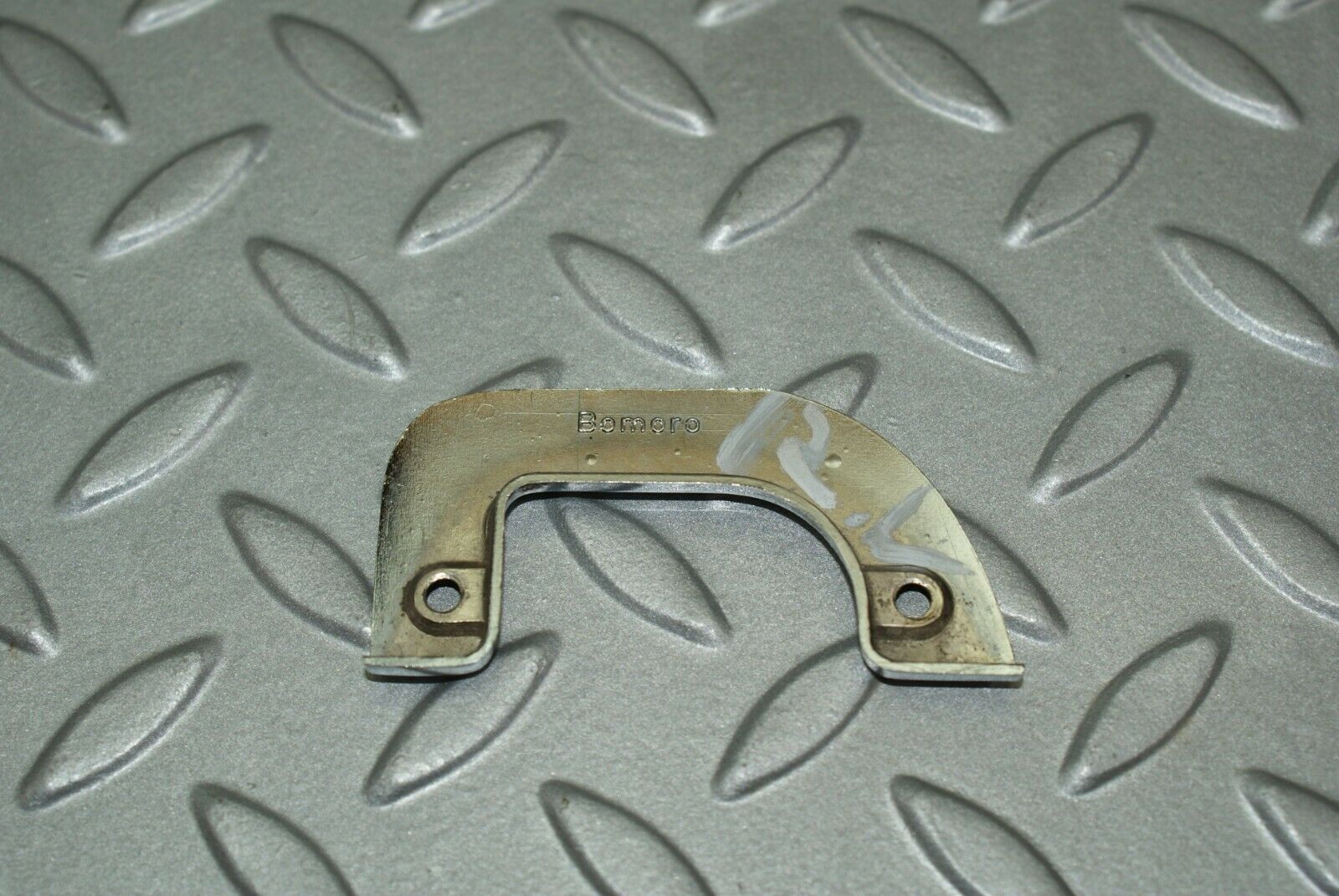 3187 Mercedes-Benz W115 220D Left Interior Chrome Door Latch Trim