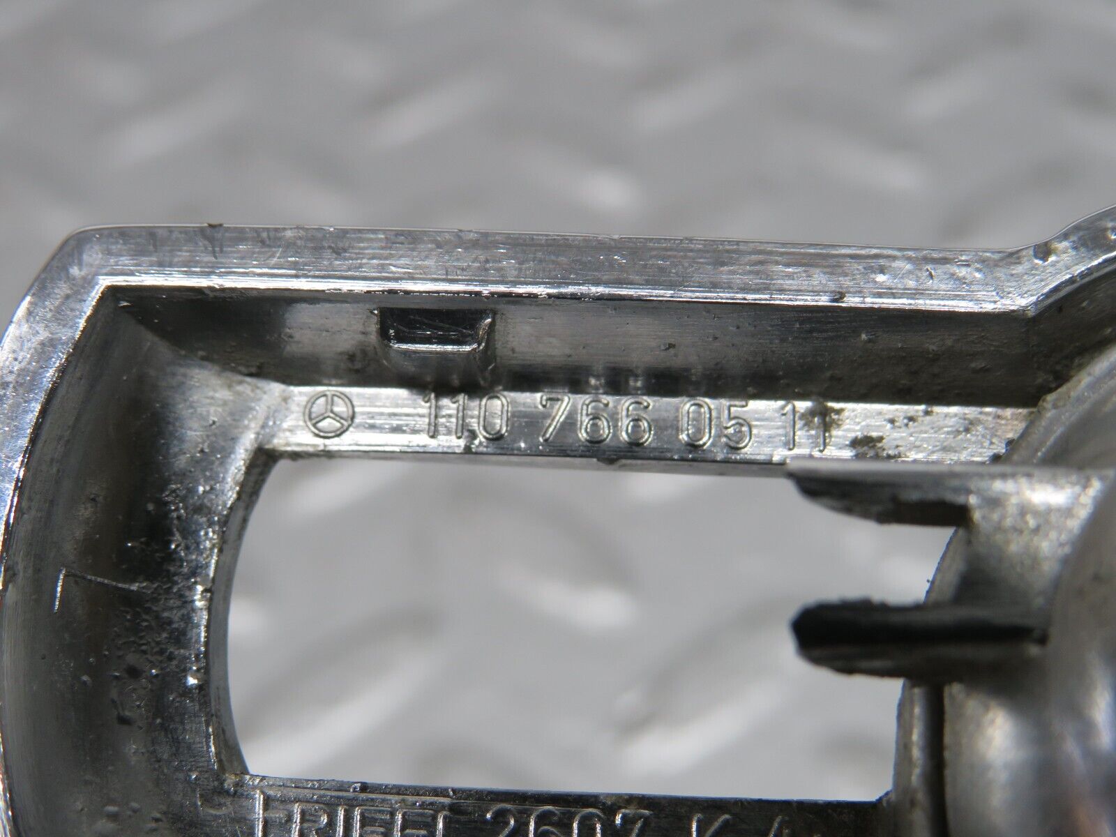 40245 Mercedes-Benz W110 230 Left Interior Door Handle Surround 1107660511