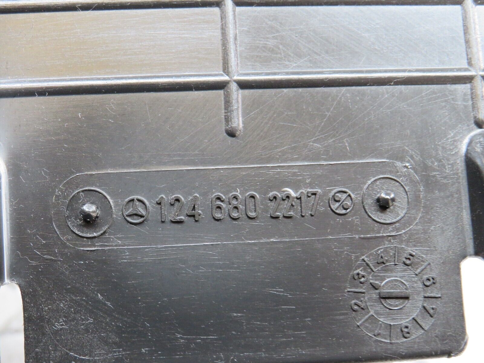 34037 Mercedes-Benz W124 260E Under Dash Panel Right Side 1246802217