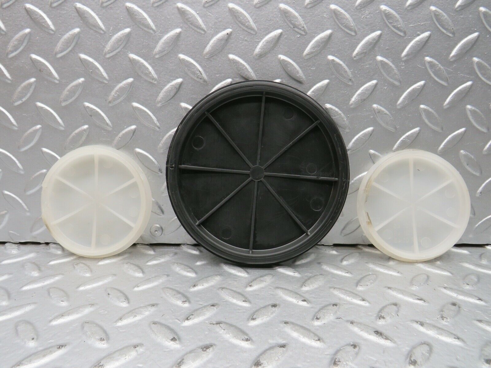 21812 Mercedes-Benz W126 300SE Trunk Boot Access Cover Panel Set 1269870145