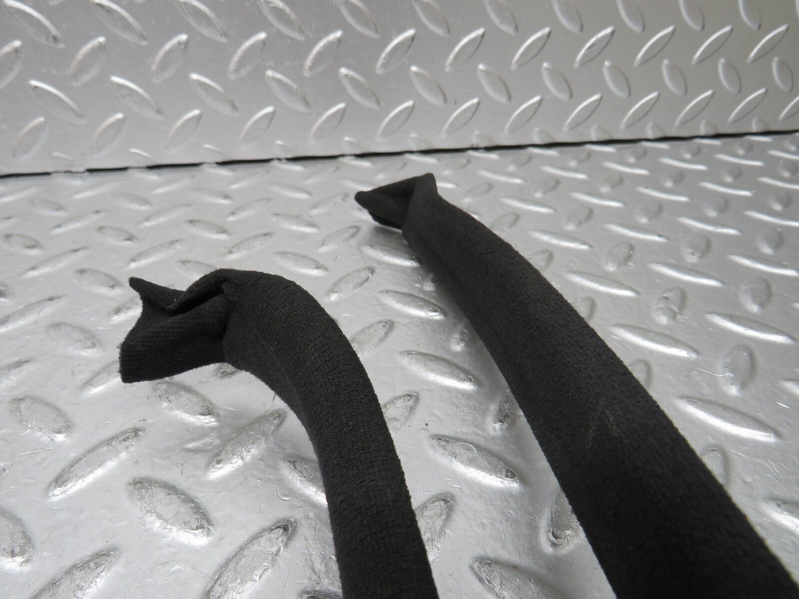 28467 Mercedes-Benz S123 240D Wagon Cloth Covered Door Seal Pair Left Side