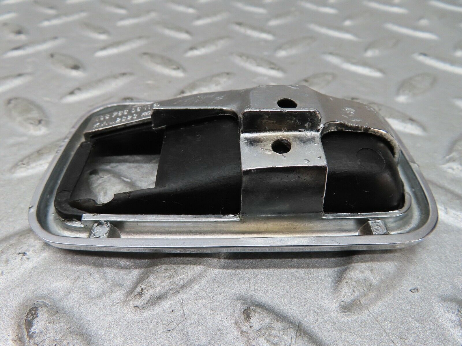 17571 Mercedes-Benz W116 450SEL Chrome Frame For Door Opener Right 1087660611