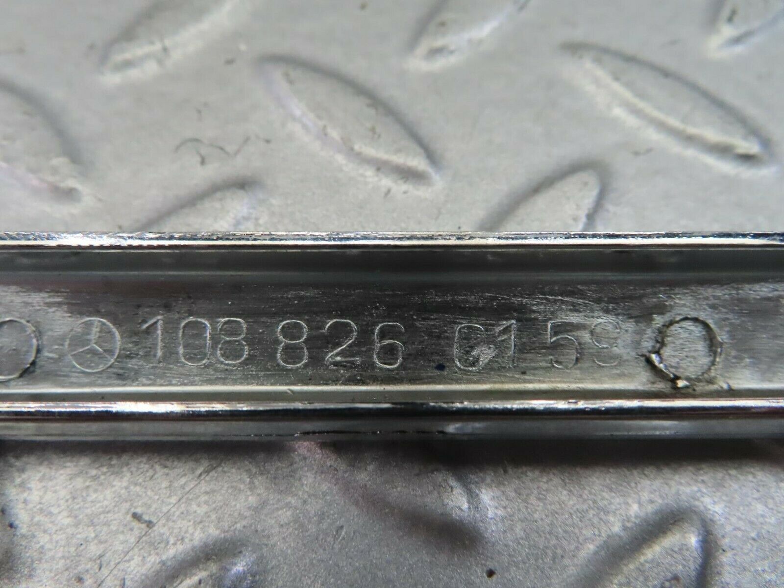 8097 Mercedes-Benz W108 Tail Light Chrome Frame Left 1088260159