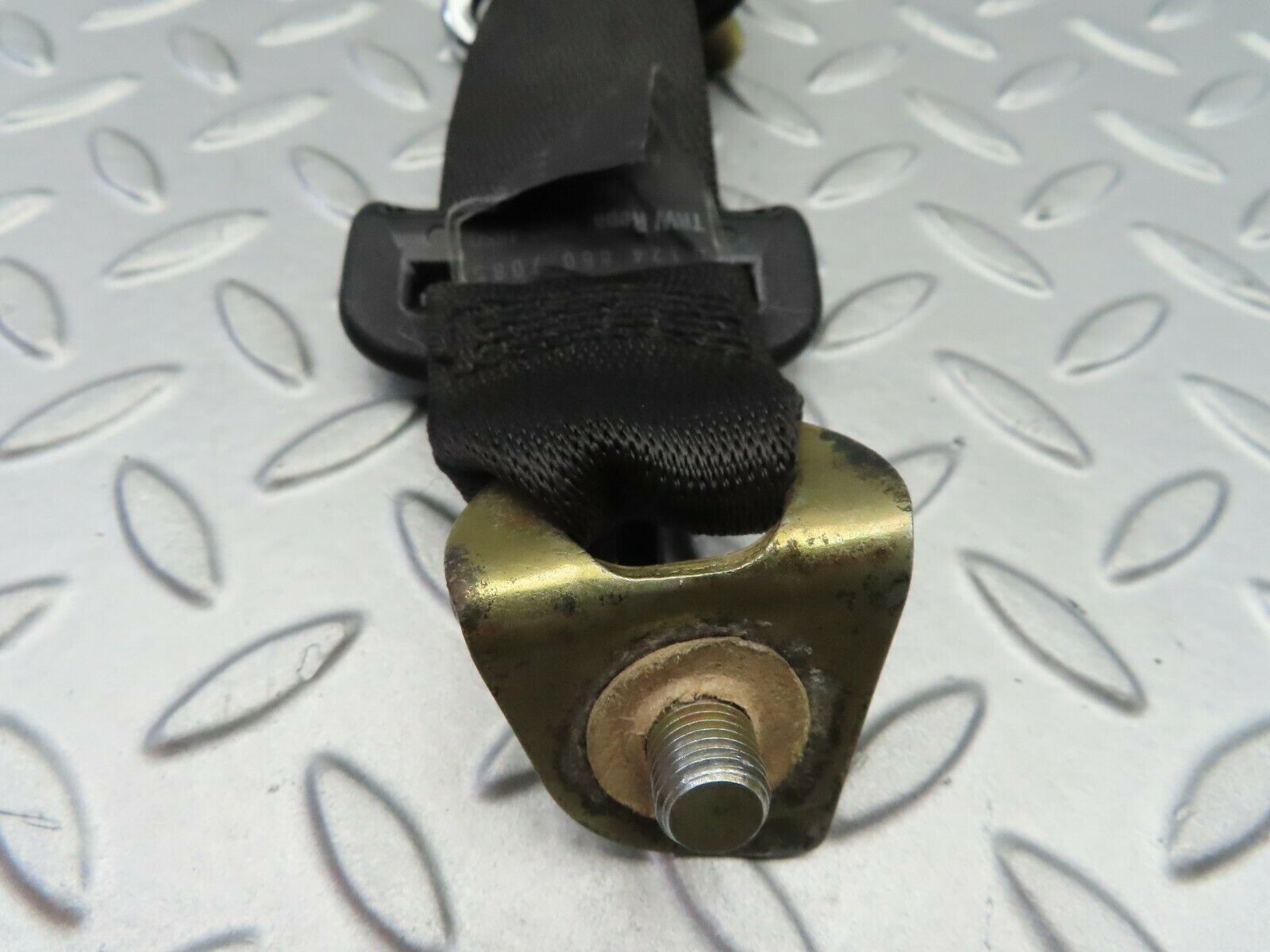 6560 Mercedes-Benz S124 E220 Wagon Rear Right Seat Belt 1248607085