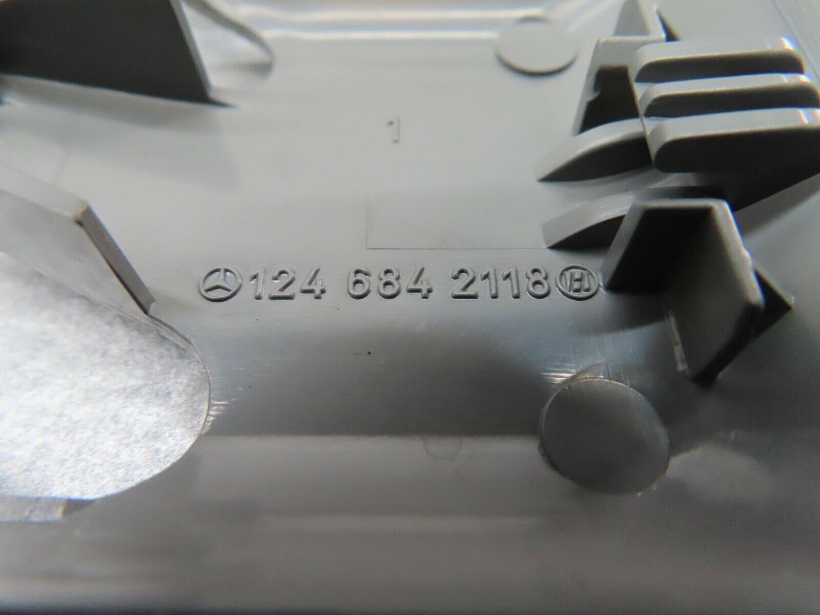 16499 Mercedes-Benz W124 260E Front Seat Rail Trim Cover 1246842118