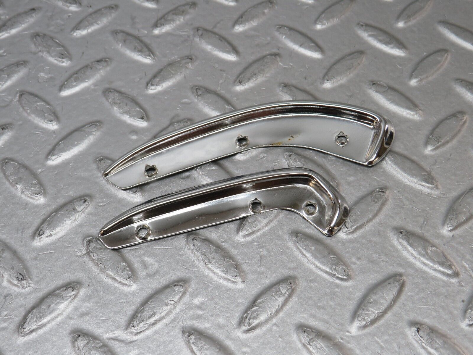 37300 Mercedes-Benz W109 300SEL Interior Door Handle Chrome Trim Pair Left