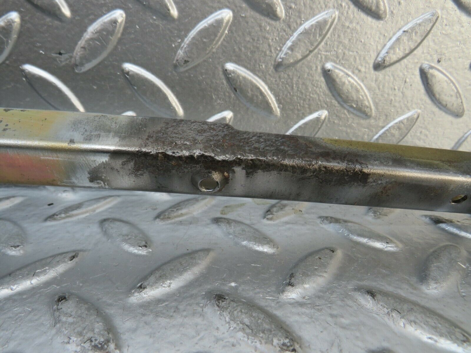 23349 Mercedes-Benz W116 350SE Front Right Door Front Window Channel