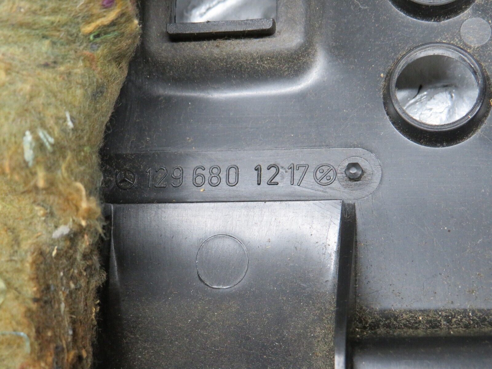 39371 Mercedes-Benz R129 320SL Coupe Under Dash Panel Right Side 1296801217