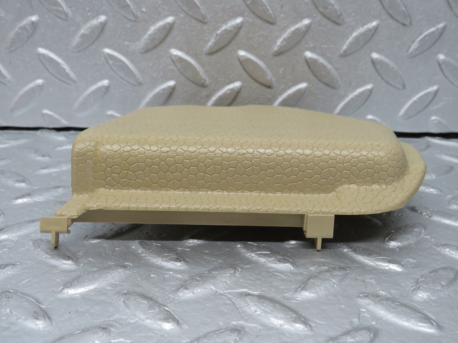 38267 Mercedes-Benz R129 280SL Coupe Trunk Lock Cover Cream 1296930027