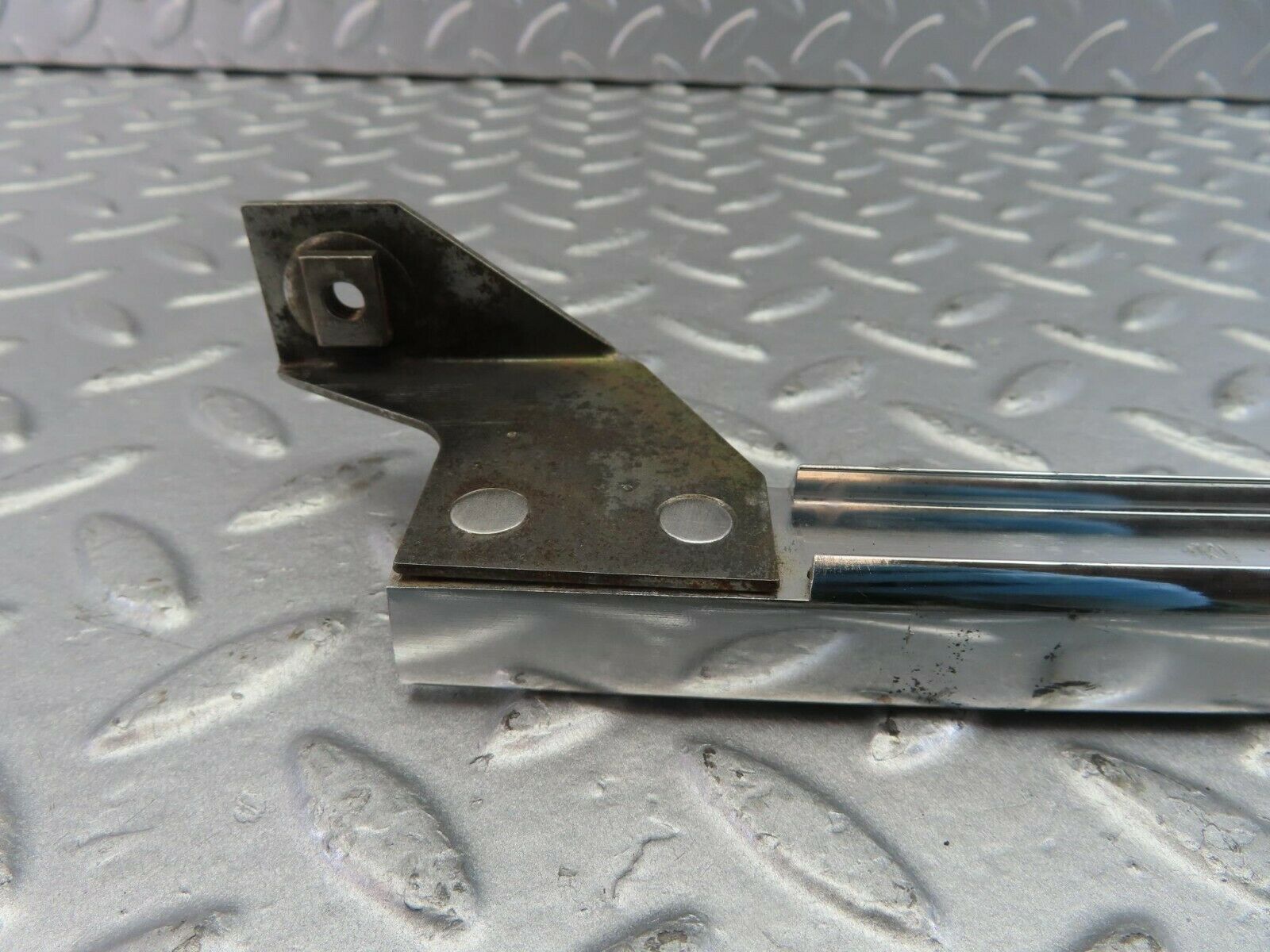 10880 Mercedes-Benz W123 230E Rear Right Chrome Window Channel