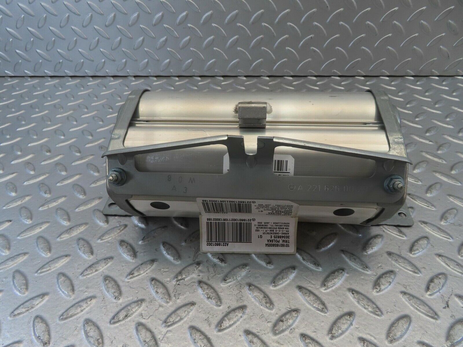 11232 Mercedes-Benz W221 S320 Dashboard Airbag Left Side 2218601302