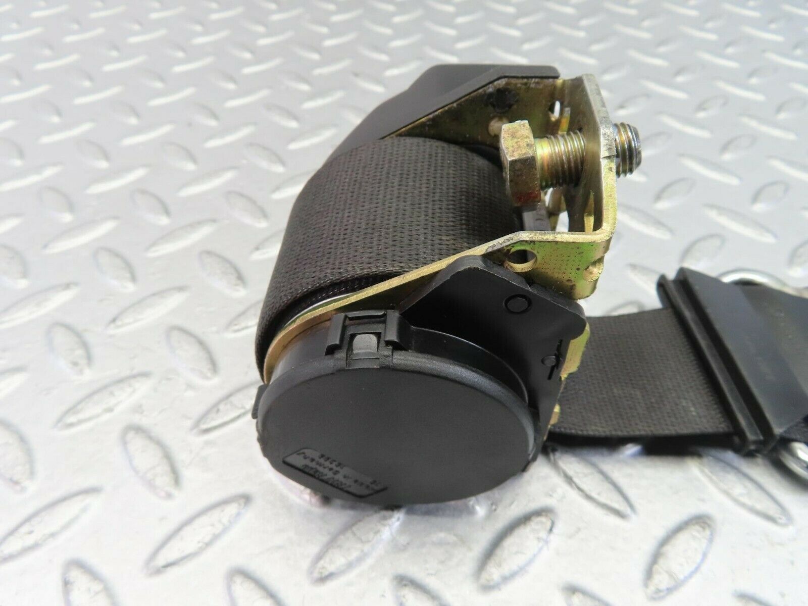 9409 Mercedes-Benz C124 300CE Coupe Rear Left Seat Belt 1248600585