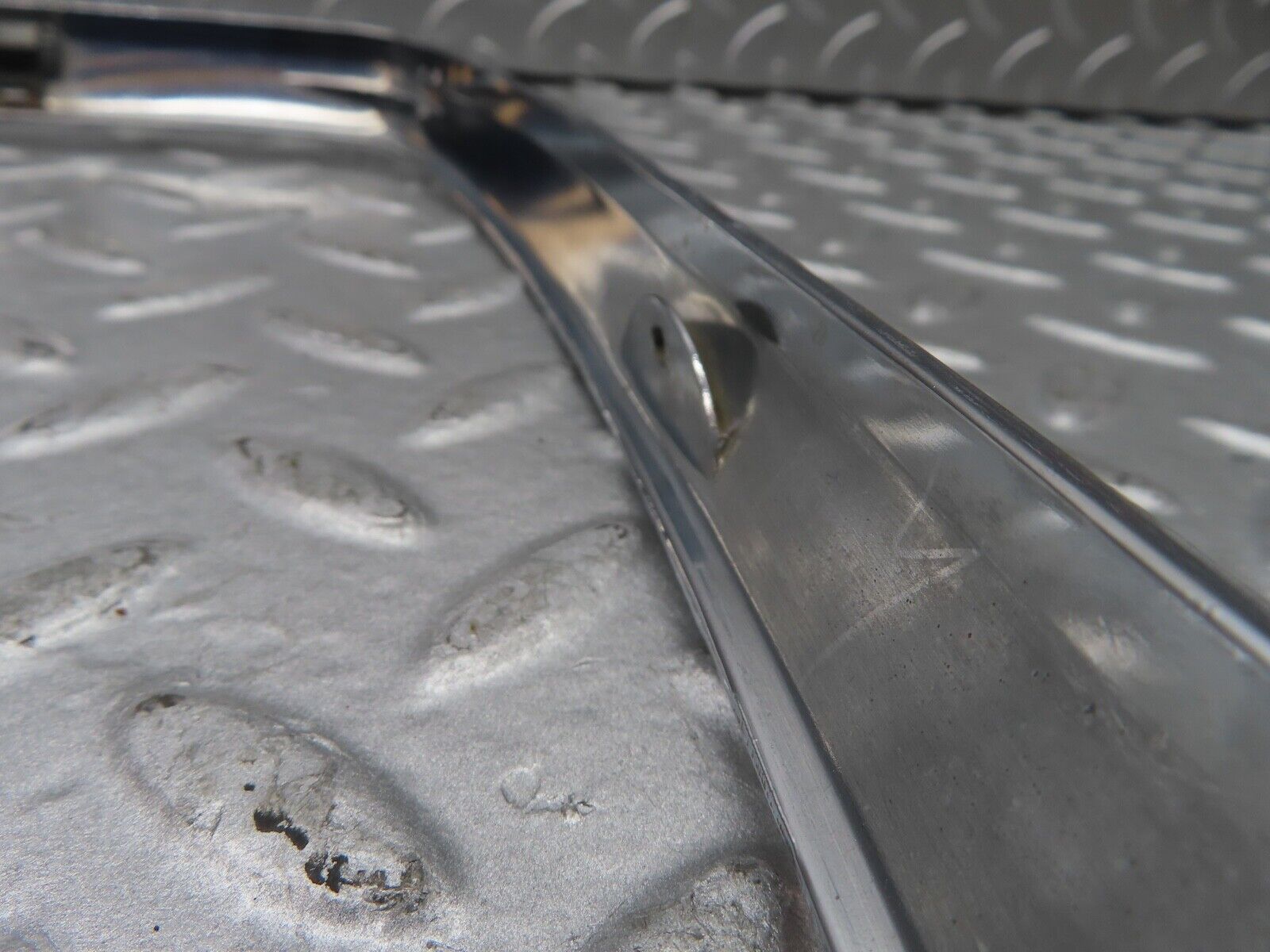 20261 Mercedes-Benz W114 280CE Coupe Headlight Chrome Frame Hella