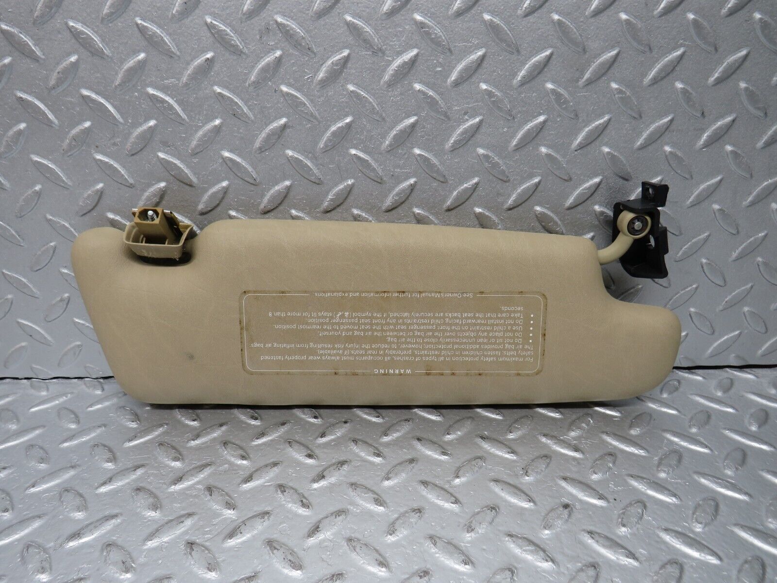 38470 Mercedes-Benz R129 280SL Coupe Sun Visor Left Side Beige