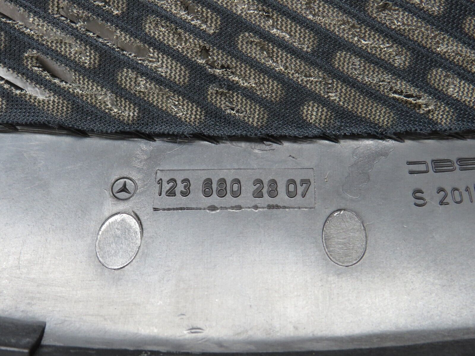 29855 Mercedes-Benz W123 230E Dashboard Speaker Covers 1236802707 1236802807