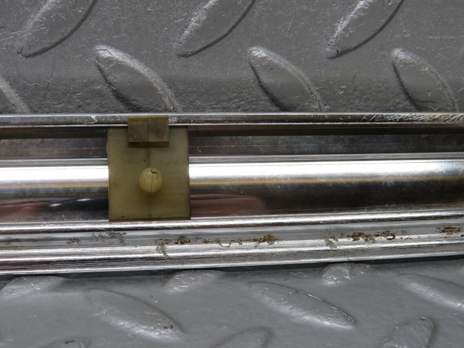 40272 Mercedes-Benz W110 230 Rear Left Door Chrome Moulding Trim