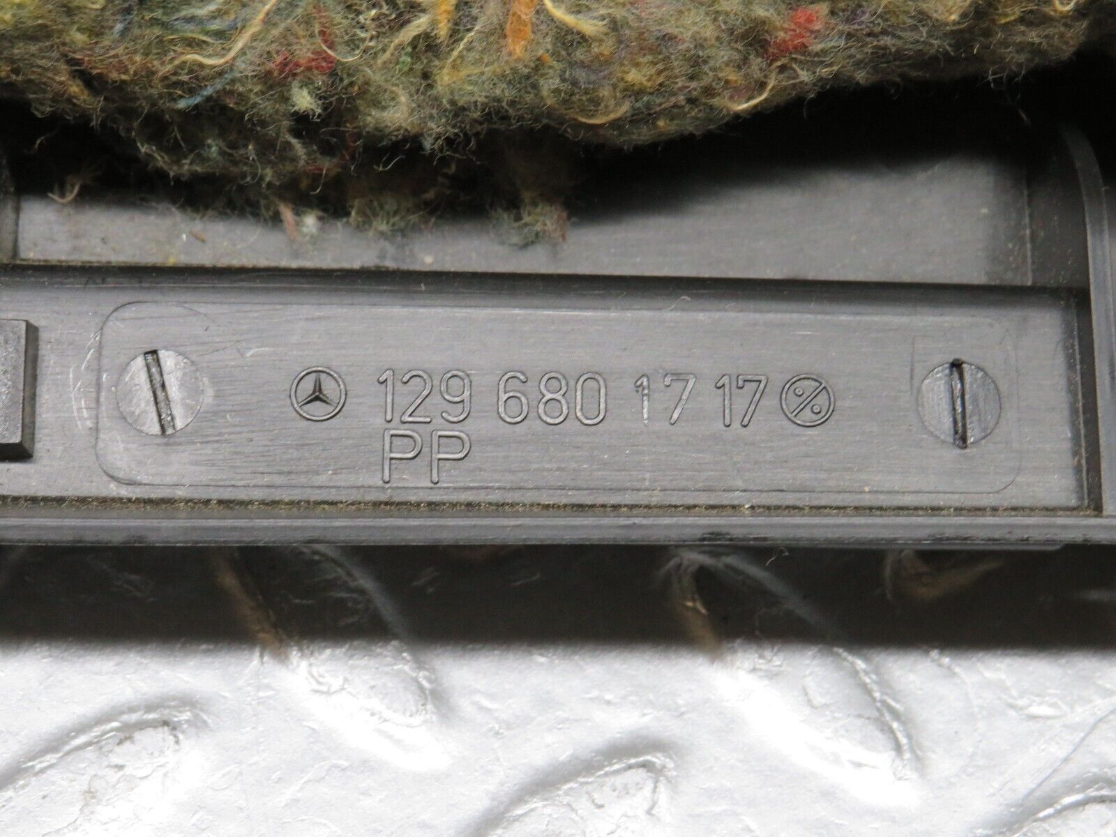 39342 Mercedes-Benz R129 320SL Coupe Under Dash Panel Left Side 1296801717