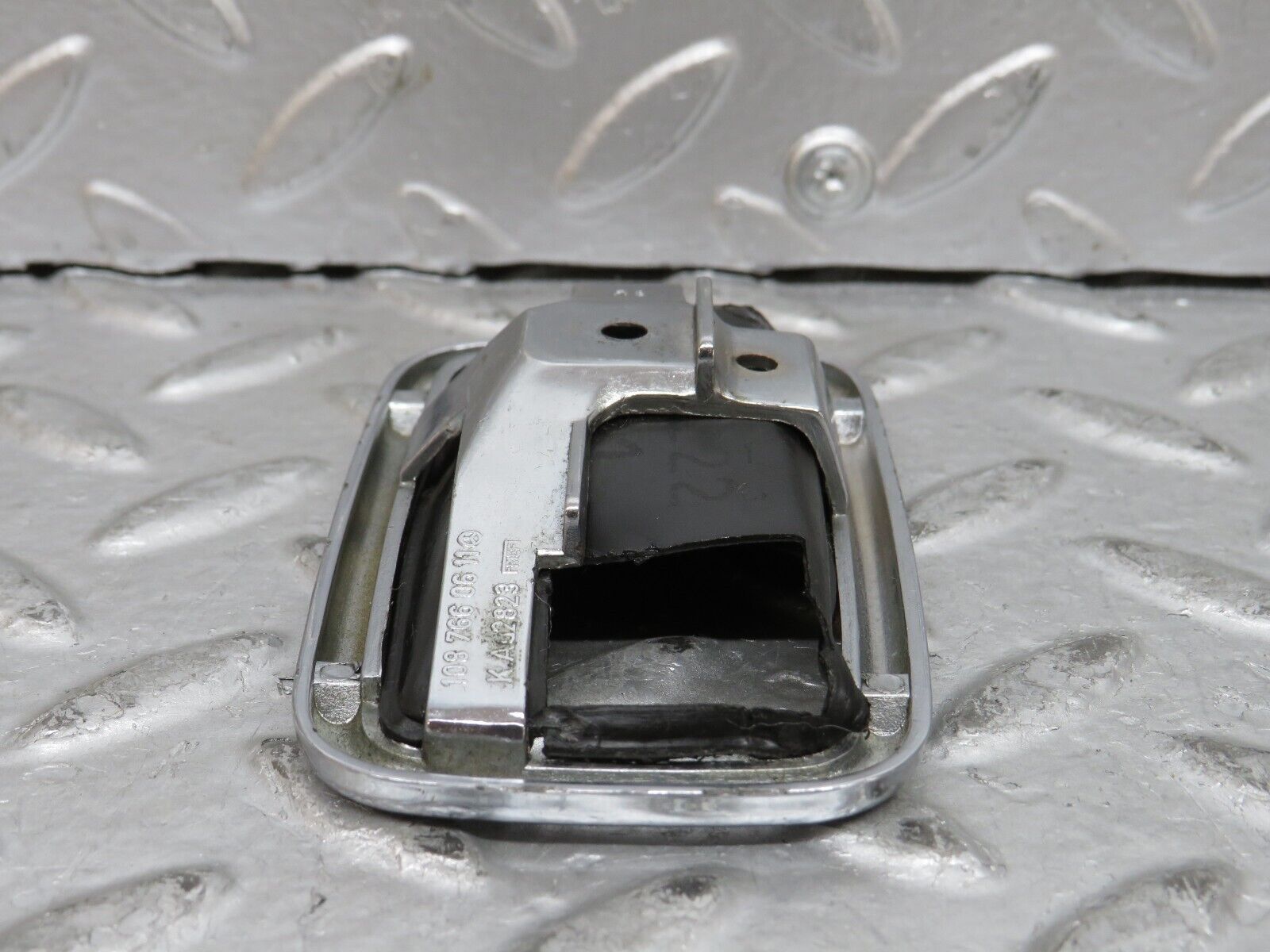 28292 Mercedes-Benz S123 240D Chrome Frame For Door Opener Right 1087660611