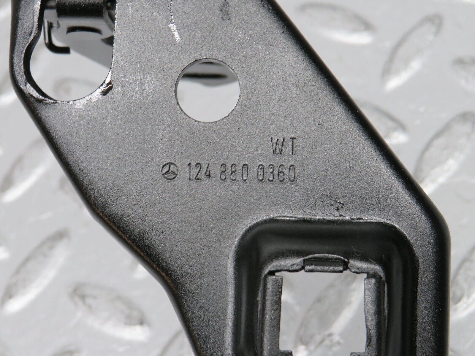 31456 Mercedes-Benz S124 220TE Wagon Bonnet Release Latch 1248800360