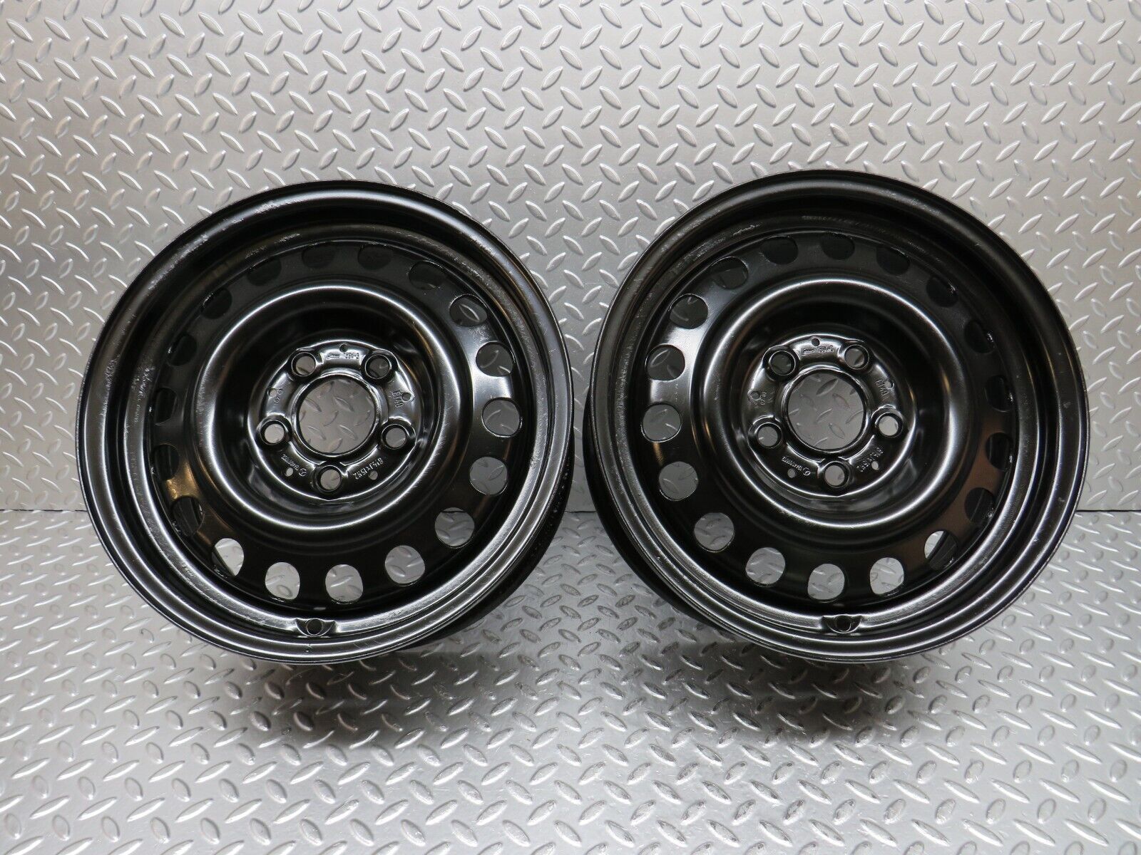 31918 Mercedes-Benz Steel Wheel Set 6.5Jx15H2 ET49 5x112 1244001002