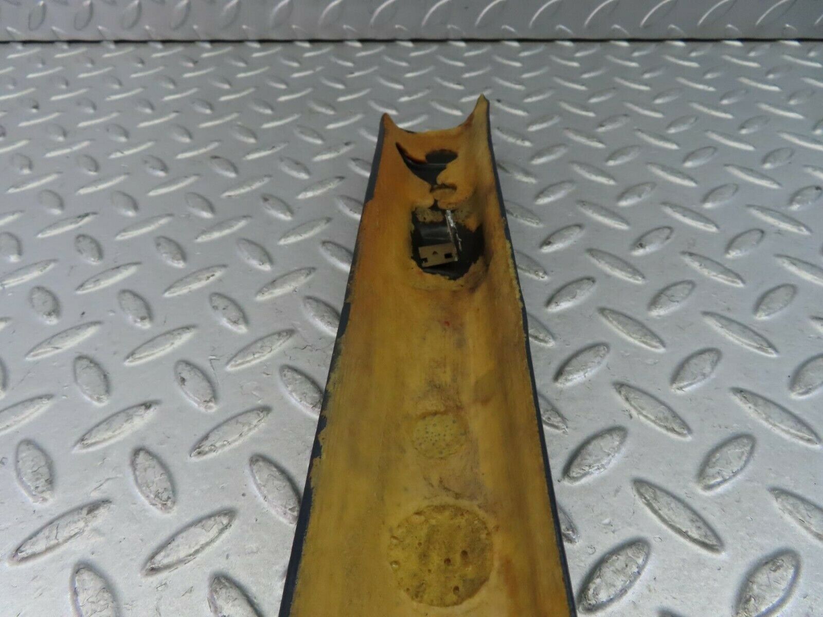 9670 Mercedes-Benz C123 280CE Coupe A Pillar Trim Cover Left Side Blue