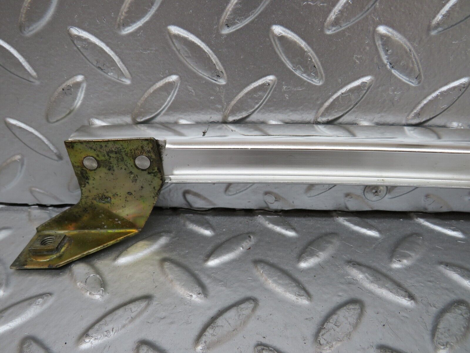 26785 Mercedes-Benz W123 240D Rear Left Chrome Window Channel