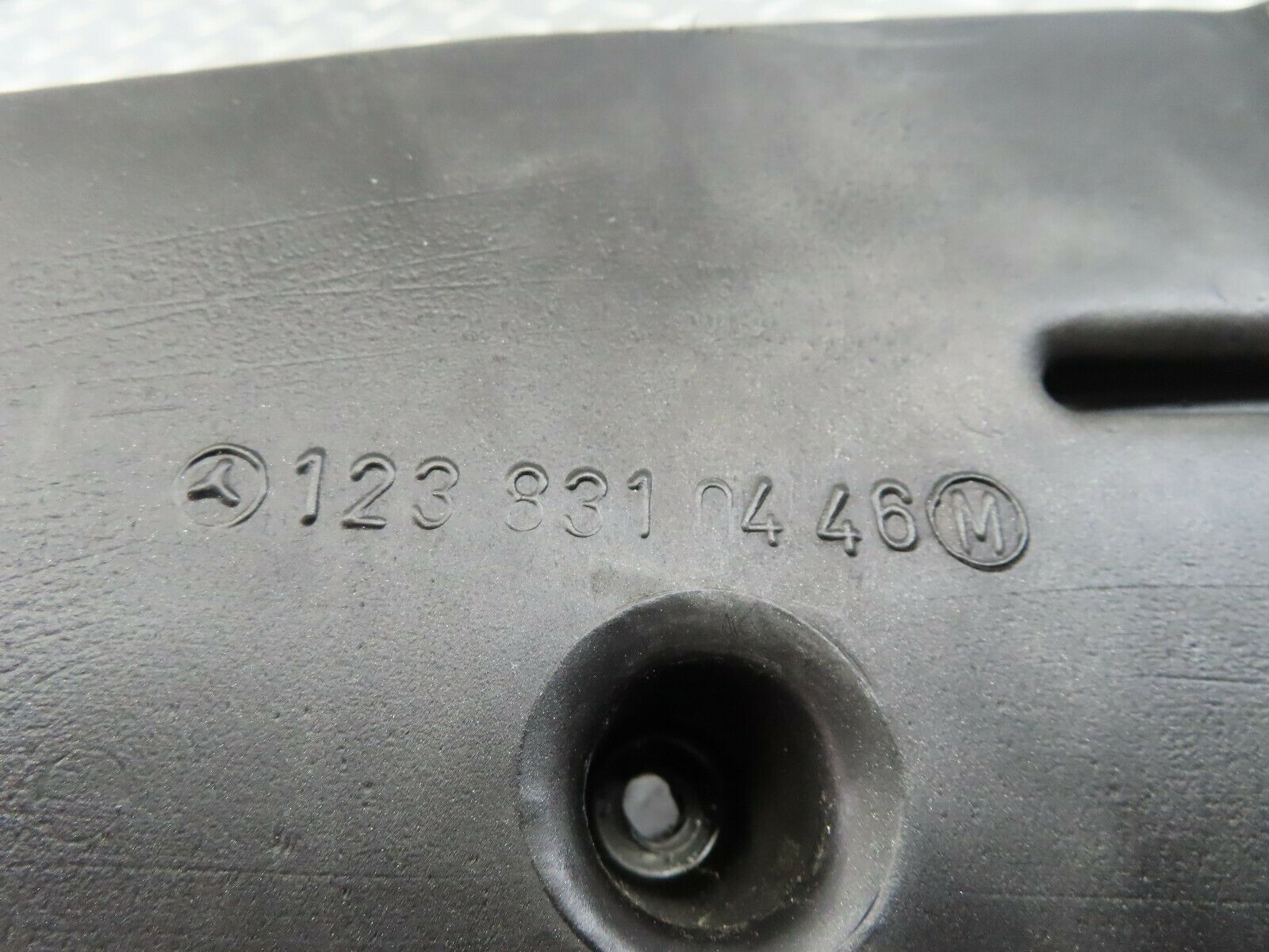 9629 Mercedes-Benz C123 280CE Coupe Heating Air Duct Left Side 1238310446