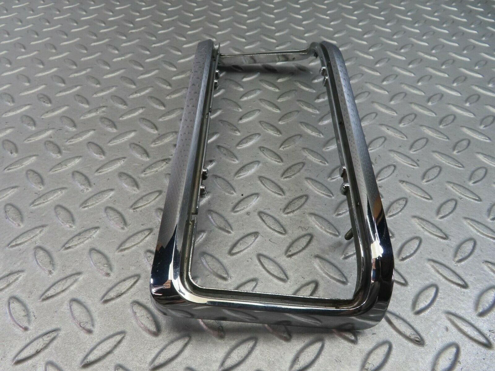 8486 Mercedes-Benz W115 Tail Light Chrome Frame Left Side