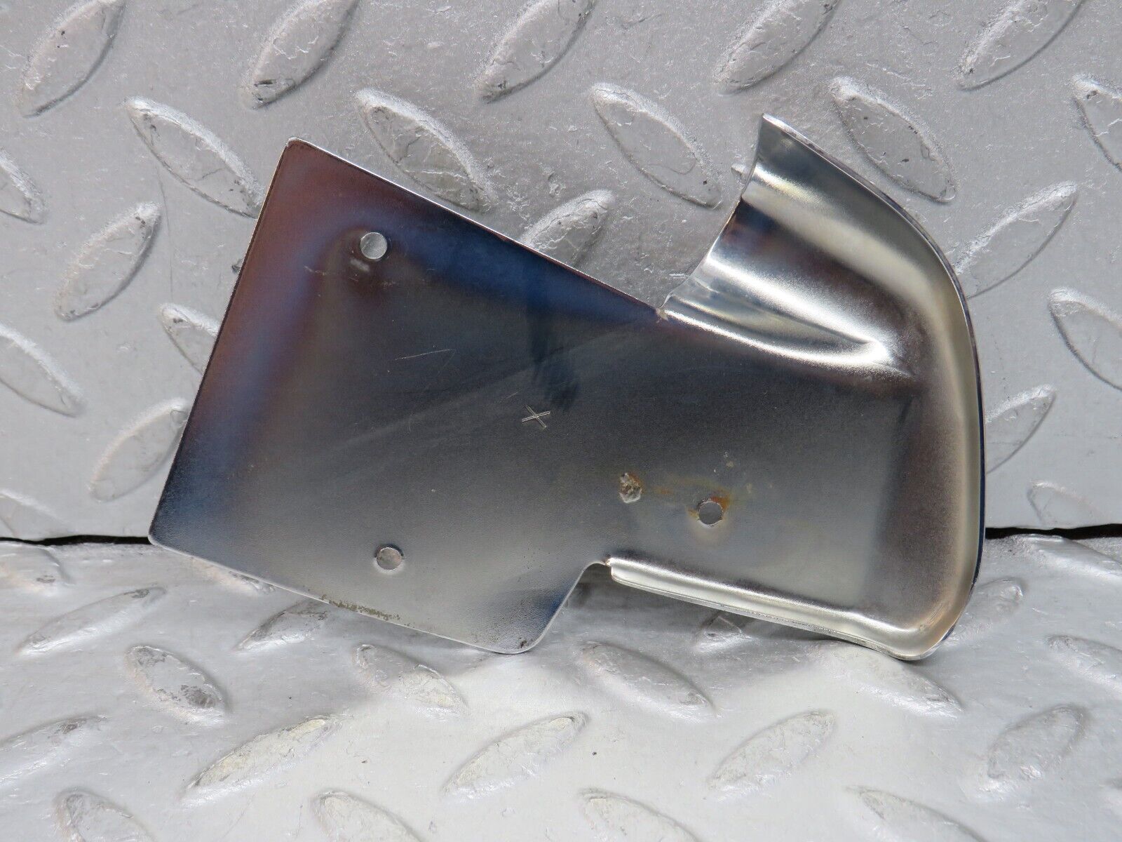 37763 Mercedes-Benz A124 320E Cabriolet B Pillar Chrome Cover Plate Right Side