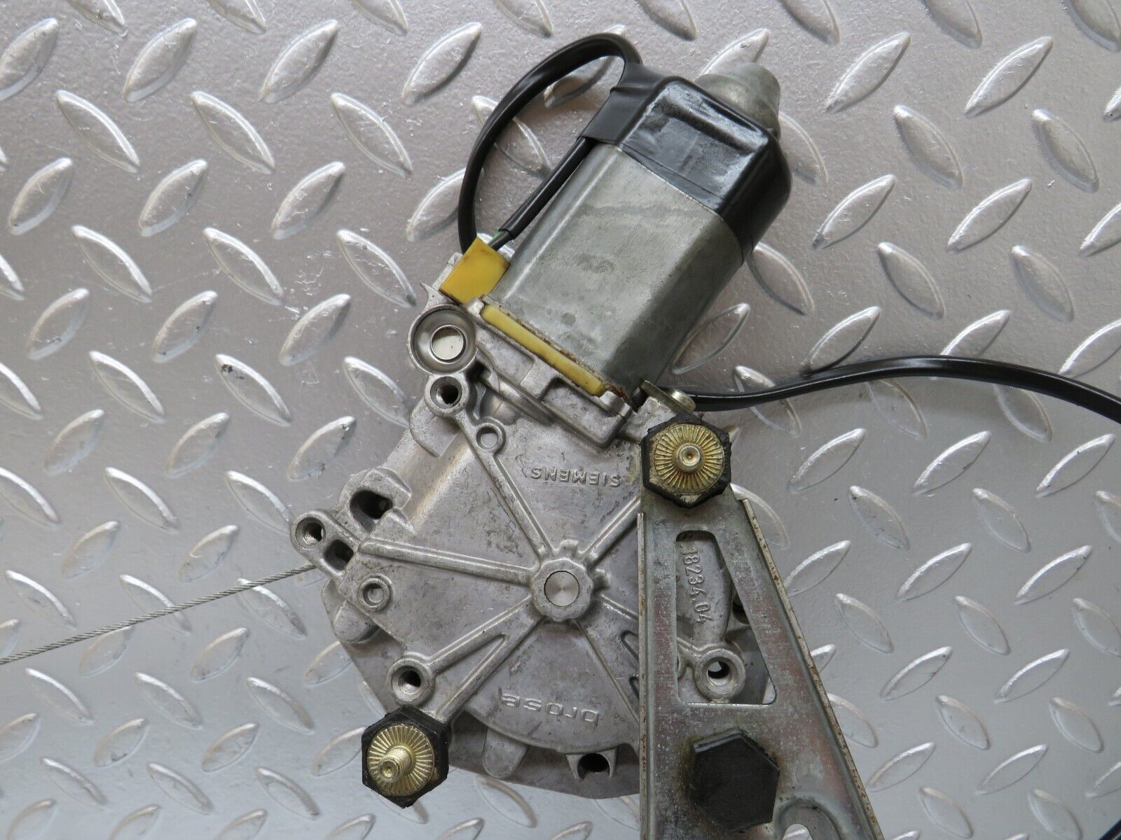 25803 Mercedes-Benz W124 280E Rear Left Power Window Regulator With Motor