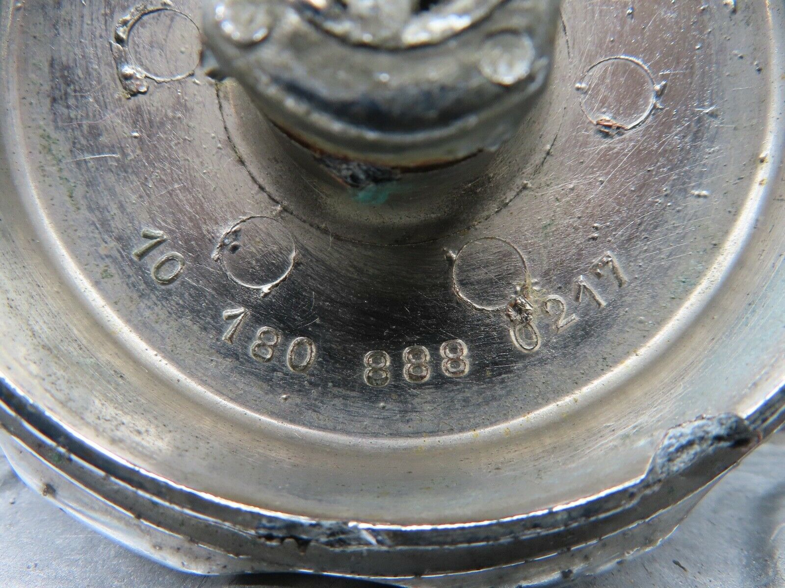 18681 Mercedes-Benz W120 W121 Ponton Front Emblem Base Holder 101808880217