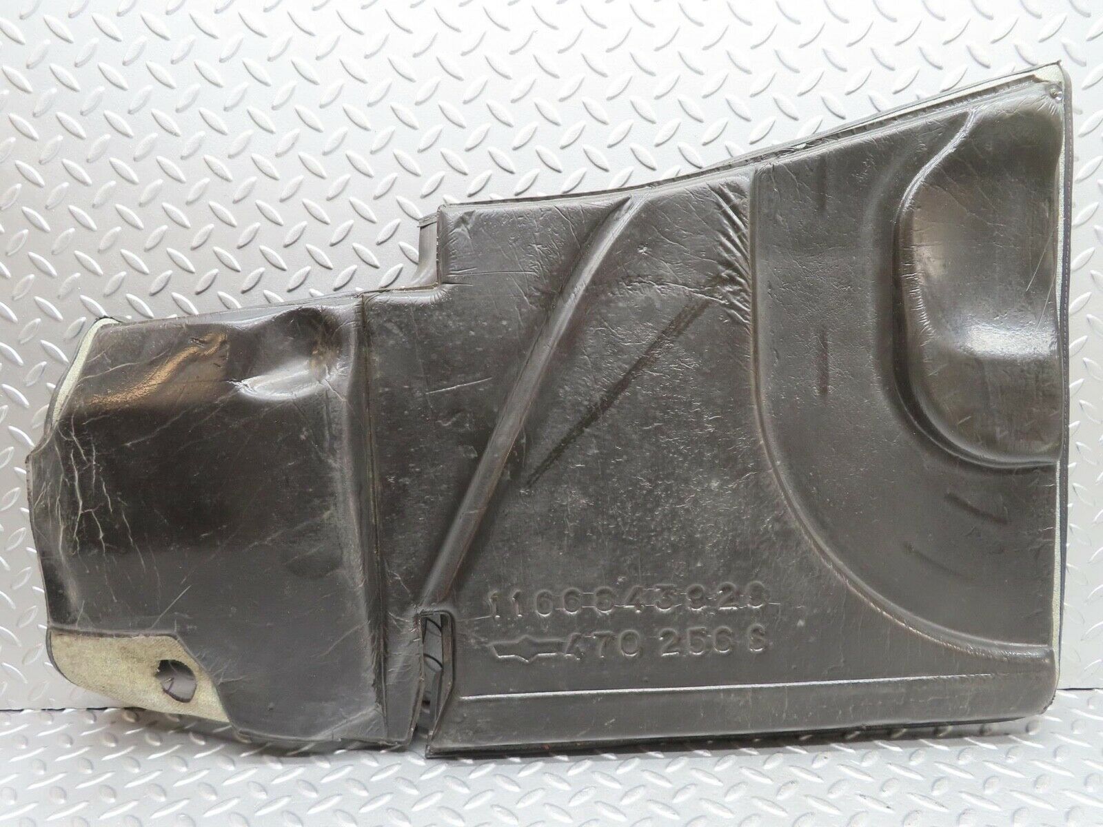 14246 Mercedes-Benz W116 350SE Front Right Floor Carpet Black 1166840230