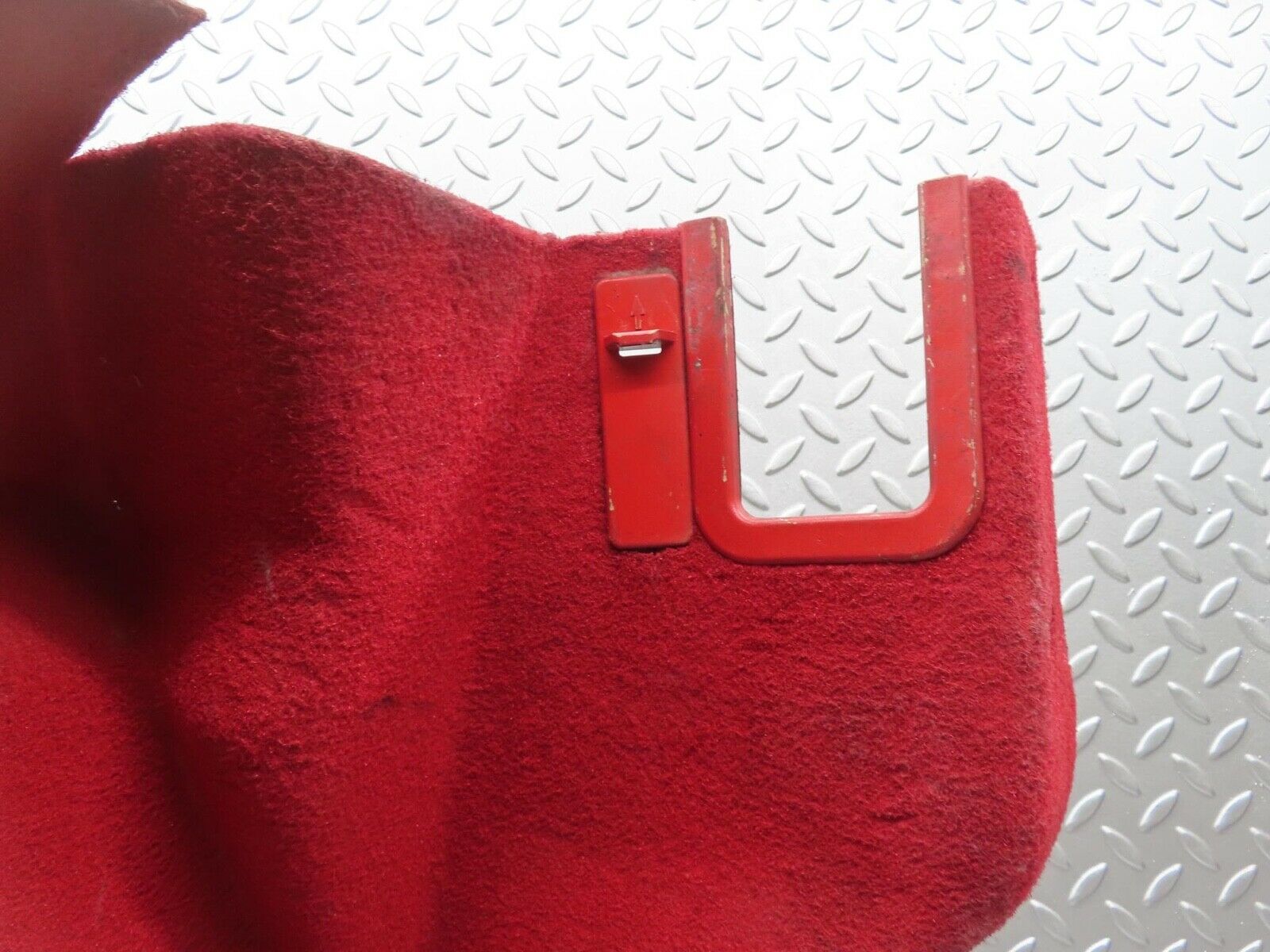 11857 Mercedes-Benz R129 300SL Coupe Trunk Cover Panel Left Red