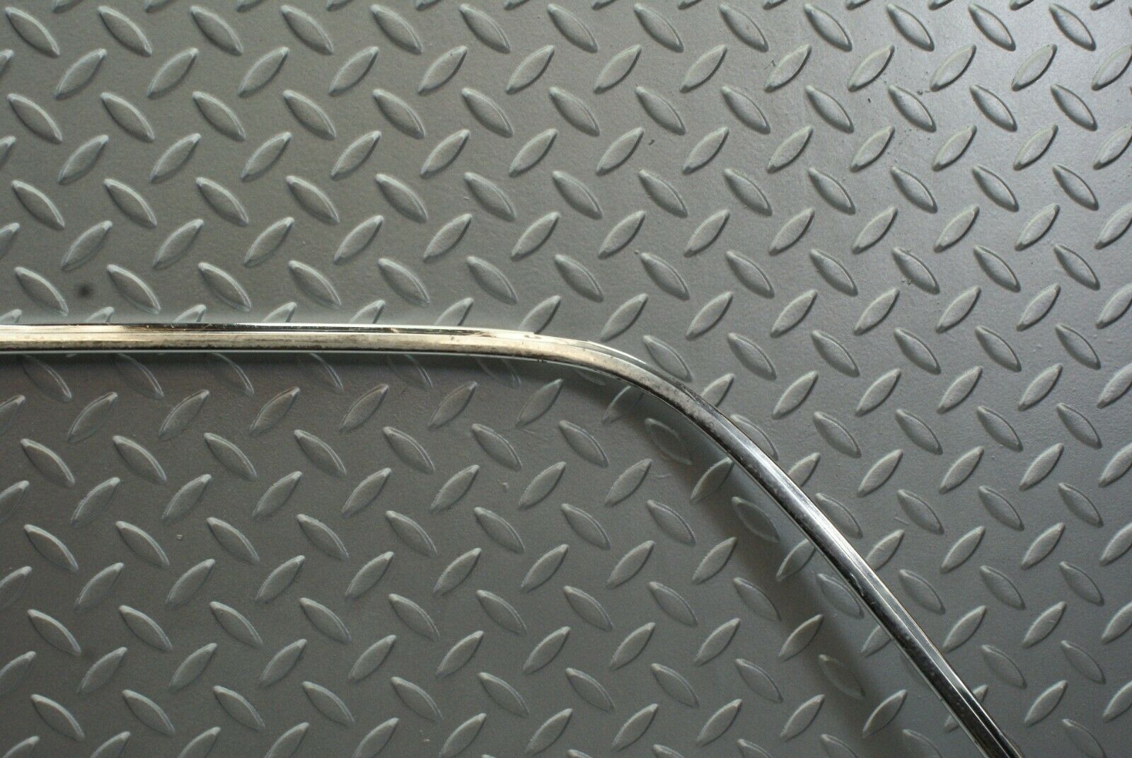 2638 Mercedes-Benz W116 350SE Door Chrome Window Frame Rear Left