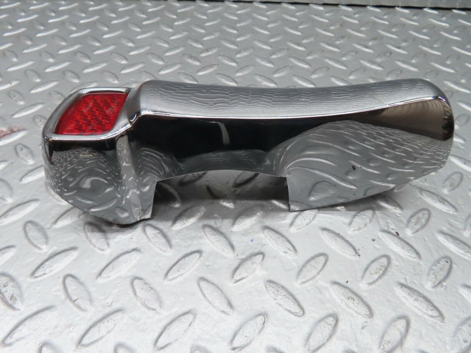 19795 Mercedes-Benz W121 190b Ponton Rear Bumper Chrome Overriders Pair