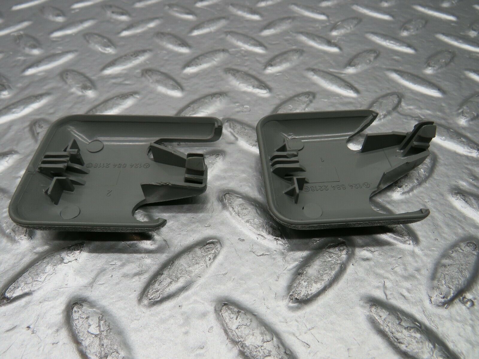 22593 Mercedes-Benz C124 E220 Front Seat Rail Trim Cover 1246842118 1246842218