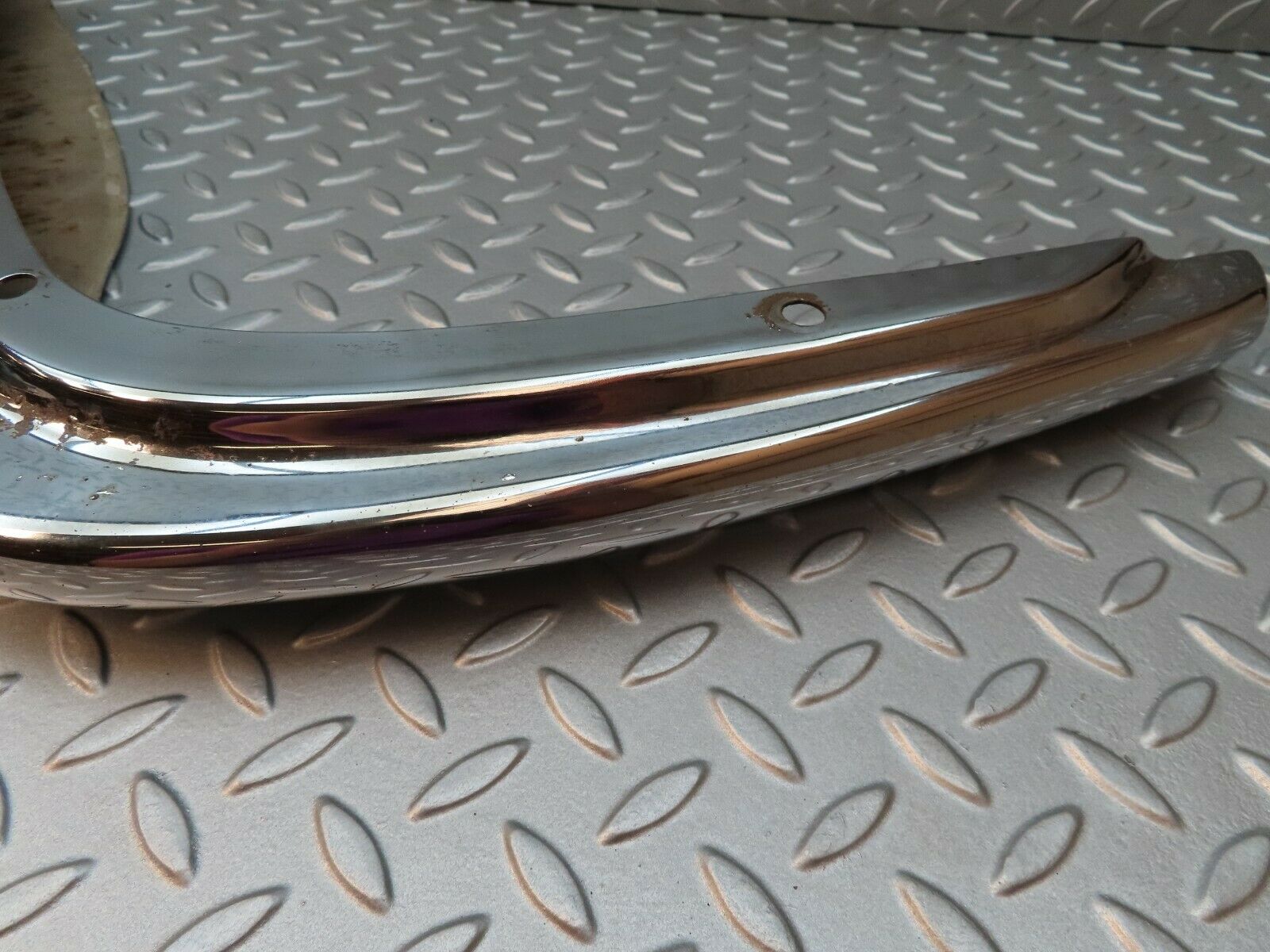 3473 Mercedes-Benz W108 280SE Front Right Upper Bumper Chrome