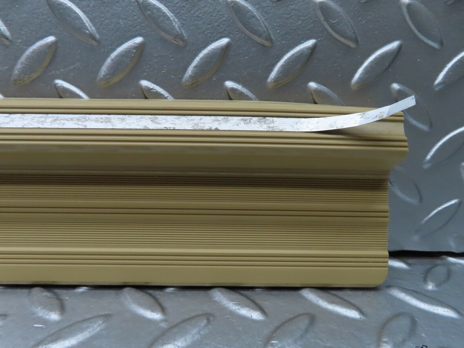 21034 Mercedes-Benz W123 230E Front Left Door Sill Trim Beige