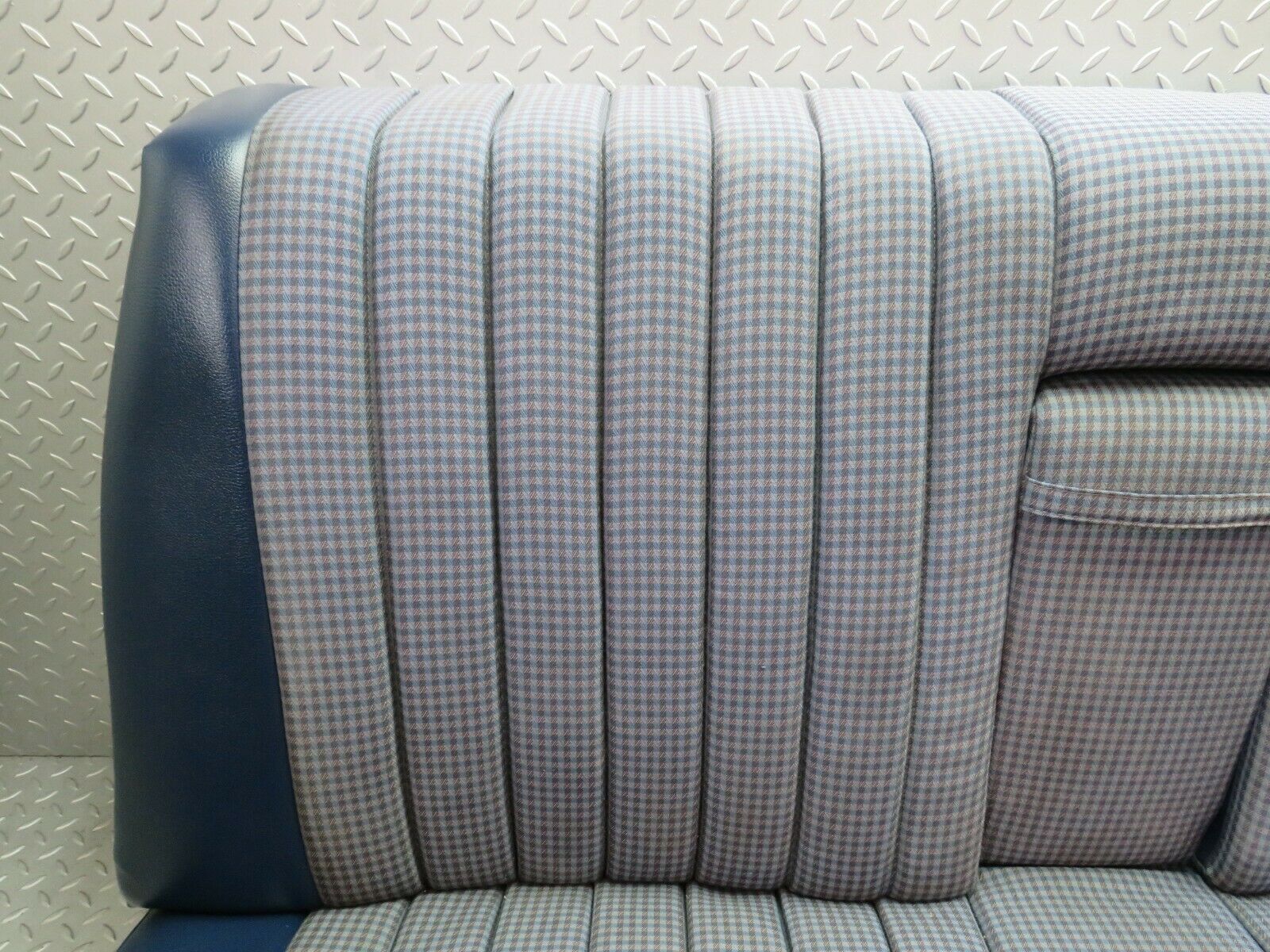 23276 Mercedes-Benz W116 350SE Rear Seat Half Leather Blue 1169240316