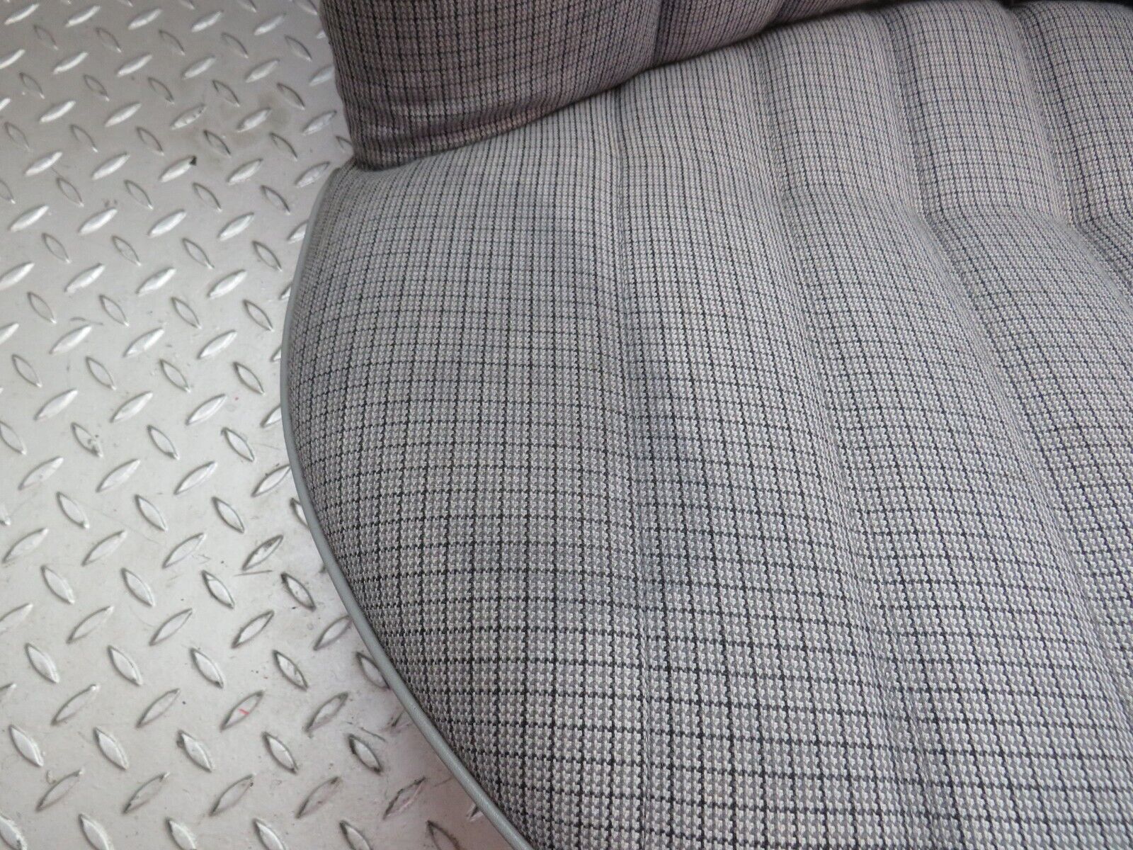 33561 Mercedes-Benz W201 190E 2.0L Rear Seat Grey 2019200450 2019200330